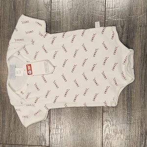 NWT Third Street Genuine USA Made UMASS Boys sz 12M Onesie 100% cotton